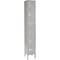 Global Industrial Six Tier Locker, 12x15x12, 6 Door, Unassembled, Gray 652056GY - alternate 1